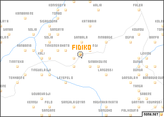 map of Fidiko