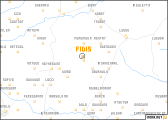 map of Fidis