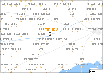 map of Fidury