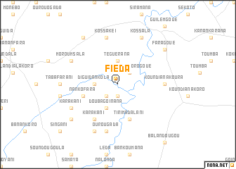 map of Fiéda