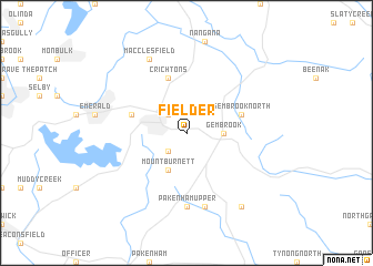 map of Fielder