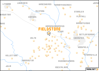 map of Fieldstone