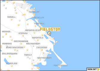 map of Fieldston