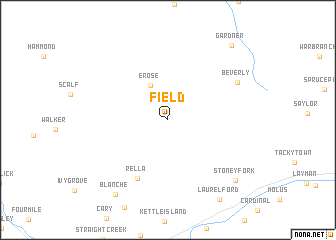 map of Field