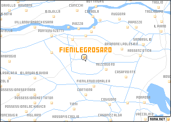 map of Fienile Grosaro