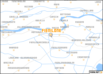 map of Fienilone