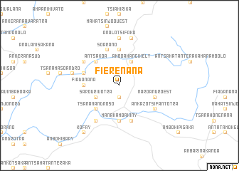 map of Fierenana