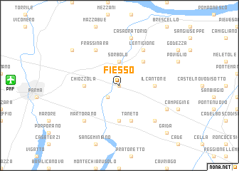 map of Fiesso