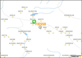 map of Fiesso