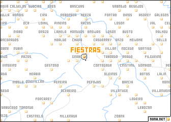 map of Fiestras