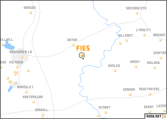 map of Fies