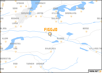 map of Figgjo