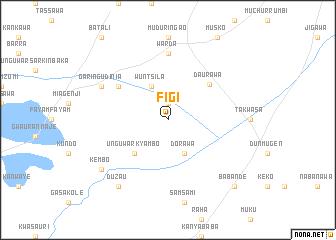 map of Figi