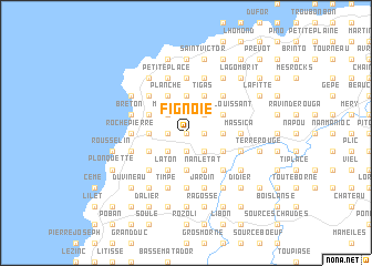 map of Fignoie