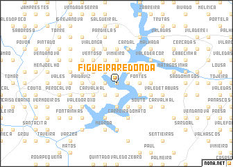 map of Figueira Redonda