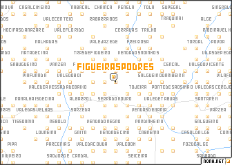 map of Figueiras Podres