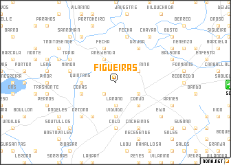 map of Figueiras