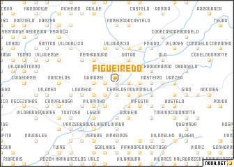 map of Figueiredo