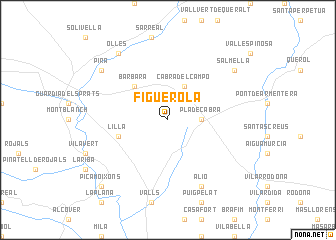 map of Figuerola