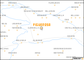 map of Figuerosa