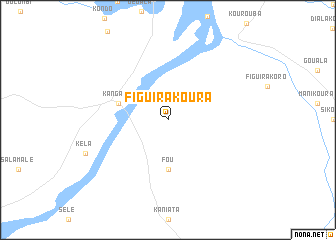 map of Figuirakoura