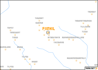 map of Fiirhil