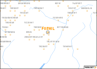 map of Fiirhil