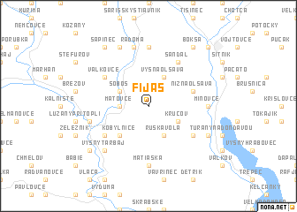 map of Fijaš