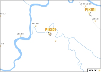 map of Fikiri