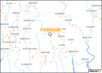 map of Fikorukiri