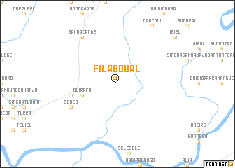 map of Filaboual