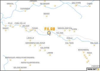 map of Fīlāb