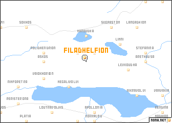 map of Filadhélfion