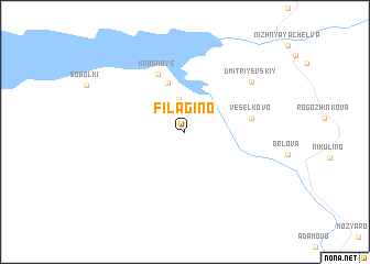map of Filagino