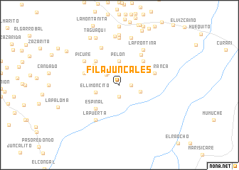 map of Fila Juncales