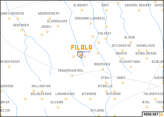 map of Filala