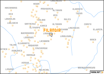 map of Filandia