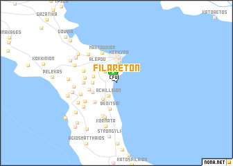 map of (( Filaréton ))