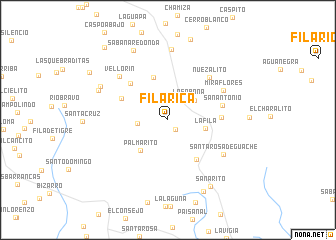 map of Fila Rica