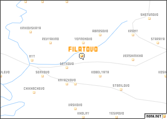 map of Filatovo