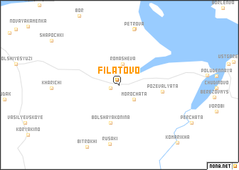 map of Filatovo