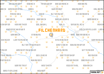 map of Filchenhard