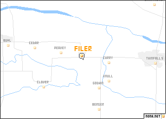 map of Filer