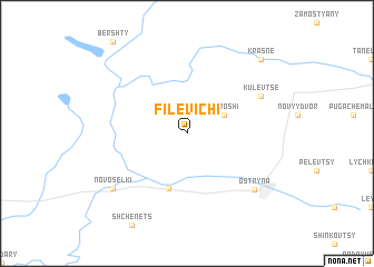 map of Filevichi