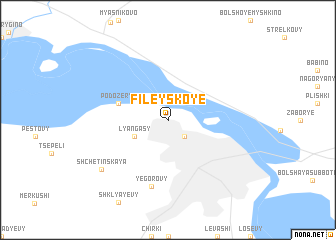 map of Fileyskoye