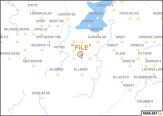 map of Filé