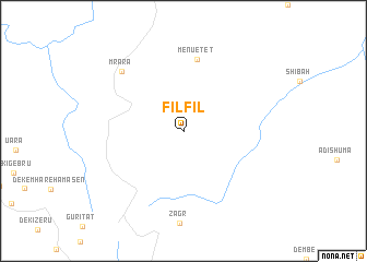 map of Filfil