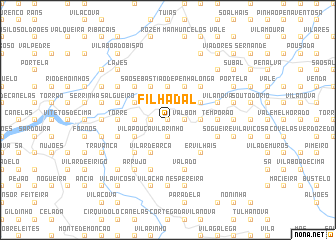 map of Filhadal