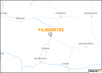 map of Filho Dantas