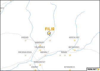 map of Filia